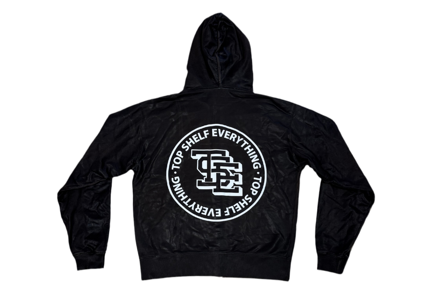“TOP SHELF EVERYTHING LOGO ” ZIP UP HOODY (LOUIE BROWN)