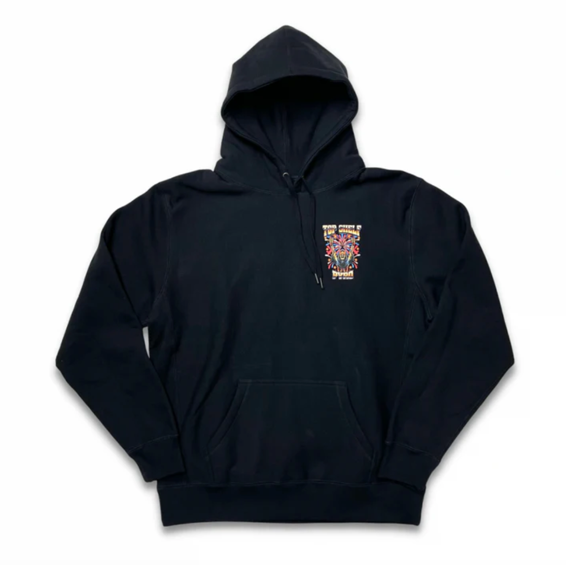 "PYRO" ULTRA HEAVYWEIGHT HOODY (BLACK)