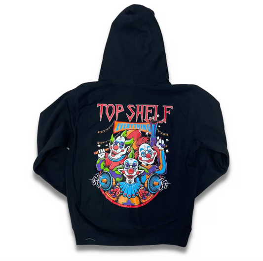 "KLOWNS" ULTRA HEAVYWEIGHT HOODY (BLACK)